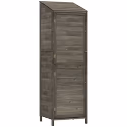 Cette remise de jardin en bois est un excellent supplément à toute cour, pelouse et autre espace extérieur. Bois de sapin mas ...