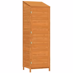 Cette remise de jardin en bois est un excellent supplément à toute cour, pelouse et autre espace extérieur. Bois de sapin mas ...