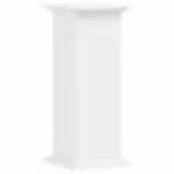 Support pour plantes - Non spécifié - 33 x 33 x 80 cm - Bois dingénierie - Blanc - Design contemporain