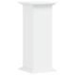 Support pour plantes - Non spécifié - 33 x 33 x 80 cm - Bois dingénierie - Blanc - Design contemporain