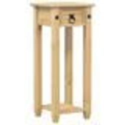 Support pour plantes - Corona - Bois de pin massif - 30 x 30 x 73 cm - Marron - Meuble de jardin
