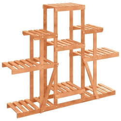 Support à fleurs - Non spécifié - 110 x 25 x 96 cm - Bois massif de sapin - Marron - Vintage