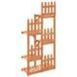 Support à fleurs - Non spécifié - 60 x 25 x 130 cm - Bois massif de sapin - Marron - Vintage