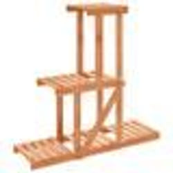 Support à fleurs - Non spécifié - 81 x 25 x 755 cm - Bois massif de sapin - Marron - Vintage