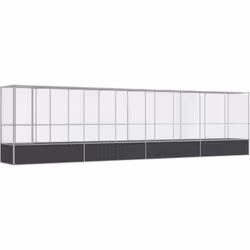 Cette volière avec extension offre un grand endroit confortable pour que vos oiseaux volent et jouent en toute sécurité. Cadr ...