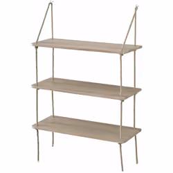 Étagère murale de 3 tablettes Cette étagère de suspension pratique et décorative est idéale comme meuble de rangement dans n' ...