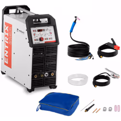 Poste a souder aluminium - 315 A - 400 V - Numérique - Puls Details techniques Fonctions TIG CC (DC), TIG CA (AC), Puls, MMA ...