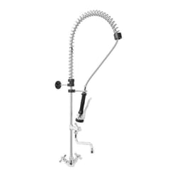 Robinet douchette monotrou flexible de 1000 mm bec de 220 mm deux manettes