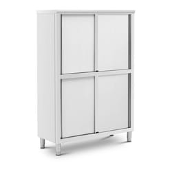 Armoire 120 x 50 x 180 cm 4 etageres jusqu a 200 kg armoire chambre armoire dressing acier inoxydable