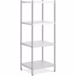 L'étagère en inox parfaite pour les entrepôts ! L'étagère inox est un must pour chaque espace de rangement, qu'il se trouve d ...