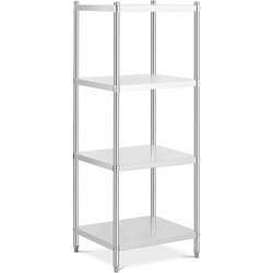 Étagère acier inoxydable inox 70 x 60 x 180 cm 200 kg professionnel