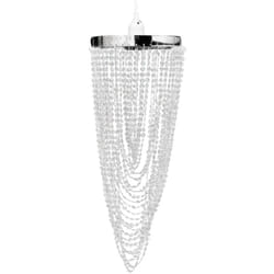 Helloshop26 - Lustre plafonnier suspendu lampe moderne cristal 59 cm
