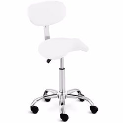 Matériau de la surface d’assise et du dossier Cuir synthétique (PU) Matériau du pied Acier (chromé) Matériau de rembourrage M ...