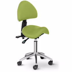 Matériau(x) Fer chromé, mousse, synthétique Couleur Vert pomme Charge maximale admissible 150 kg max. Plage d’inclinaison du ...