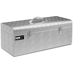 Coffre de rangement aluminium 57,5 x 24,5 x 22 cm 31 litres