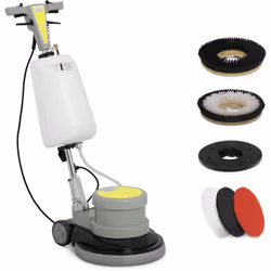 Monobrosse pour le nettoyage et le polissage des sols Performances élevées – moteur de 1 100 W faisant tourner la brosse de 4 ...