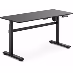 Bureau assis-debout avec Panneau de commande à boutons Le bureau ergonomique assis-debout permet de travailler en position as ...