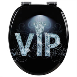 Helloshop26 - Abattant wc siège de toilette en mdf avec mécanisme de fermeture amortie vip ii