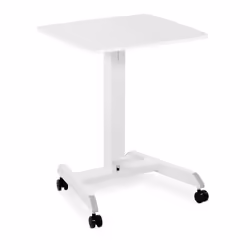 Table pour ordinateur portable - Multicolore - Réglable en hauteur - 60 x 52 cm - 4 roulettes - 8 kg max
