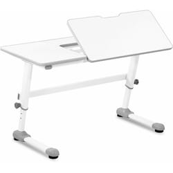 Bureau enfant réglable - 120 x 66 cm - inclinaison : 0 - 50° - hauteur : 600 - 760 mm