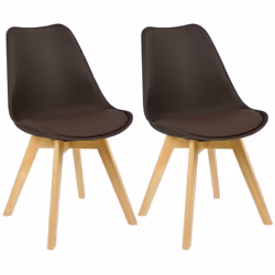 Plastique de haute qualité Siège ergonomique Fabrication stable et de haute qualité Pieds en bois robuste Facile à maintenir  ...