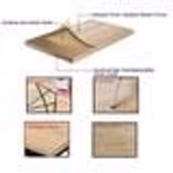 Grande table de bureau en chene clair design de bureau