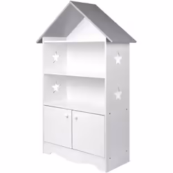 Plusieurs étagères - offrent beaucoup d'espace pour les livres et les jouets Roues à roulettes - faciles à déplacer n'importe ...