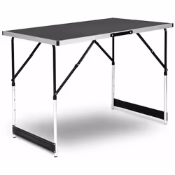Cette table est polyvalente, comme table de camping, table de jardin, table de travail, table de fête, etc. La table pliable  ...