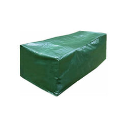 Housse de protection pour bain de soleil en vert, 218 x 77 x 55 cm