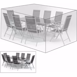 Housse de protection étanche pour salon de jardin La construction en bâche PE ne rétrécira pas et ne se déformera pas Impermé ...