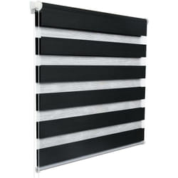 Helloshop26 - Store enrouleur jour et nuit zebra roller double couche 75x150 anthracite