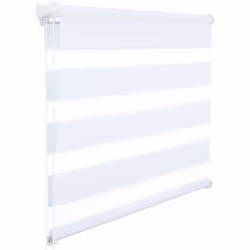 Jour et nuit : en tissu 100 % polyester, rayures en tissu tissé transparent et opaque, largeur des rayures transparentes d'en ...