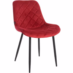 La chaise avec revêtement en velours enrichit parfaitement les espaces modernes et confortables et attire tous les regards da ...