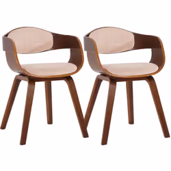 L'ensemble de 2 chaises est le choix idéal pour les adeptes des pièces d'ameublement originales, confortables et solides La p ...