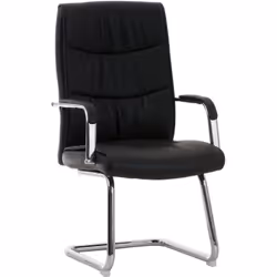 Grâce à son piétement luge, elle s'adapte parfaitement à la longueur des jambes et au poids de l’occupant. La chaise conforta ...