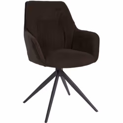 La chaise de salle à manger allie un grand confort d'assise à un look moderne et contemporain. Cette chaise rembourrée est un ...