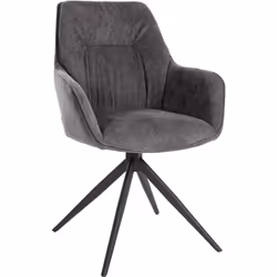La chaise de salle à manger allie un grand confort d'assise à un look moderne et contemporain. Cette chaise rembourrée est un ...