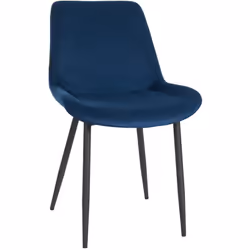 Notre chaise de salle à manger combine un grand confort d'assise avec un look moderne et contemporain. Cette chaise rembourré ...
