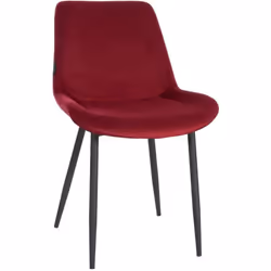 Notre chaise de salle à manger combine un grand confort d'assise avec un look moderne et contemporain. Cette chaise rembourré ...
