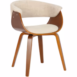 La chaise de salle à manger doit son originalité au mélange harmonieux de ses matériaux et à son design contemporain et éléga ...