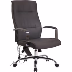 Fauteuil de bureau - Non spécifié - Modèle 10_0002610 - Massage - Réglable en hauteur - Tissu gris foncé