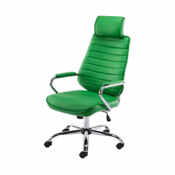 Fauteuil de bureau - MARQUE - 10_0002632 - Hauteur réglable - Similicuir - 5 roulettes