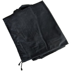 Décoshop26 - Housse de protection pour mobilier de jardin 218x156x65 cm en plastique hydrofuge noir 100002889