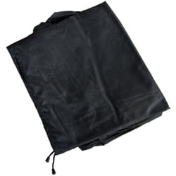 Décoshop26 - Housse de protection pour mobilier de jardin 68x85x100 cm en plastique hydrofuge noir 100002890