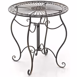 Cette merveilleuse table dans son design unique ne saurait passer inaperçue dans votre jardin ou votre terrasse. Ce bijoux de ...