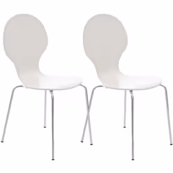 Cette chaise empilable au design moderne et élégant est parfaite pour votre cuisine, salle à manger, salles d'attente, exposi ...