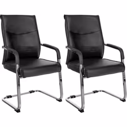 La chaise visiteur allie un design élégant à des propriétés fonctionnelles et offre un grand confort d'assise. Le fauteuil s' ...