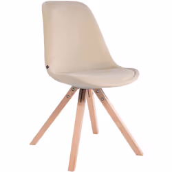 La chaise de salle à manger a été conçue dans un design contemporain et se distingue avec les matériaux qui la constituent. E ...