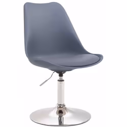 La chaise de salle à manger offre une position assise confortable grâce à son siège formé de façon ergonomique et au dossier ...