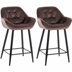 L'ensemble de tabourets de bar est le choix idéal pour les adeptes des pièces élégantes, confortables et solides à la fois. L ...